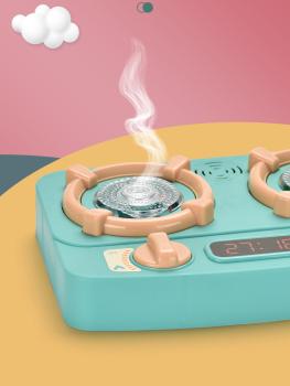 360Home Simulation Kinderküche Spielzeugset Kochset KüchePaketgröße: 70.5cm*48.5cm*67cm  Sofortiger Rauch nach Zugabe von Wasser für ein realistischeres Kocherlebnis.  Drei  Batterien für Gasbrenner zum Einschalten und Spielen.  Zart polierte Oberfläche u